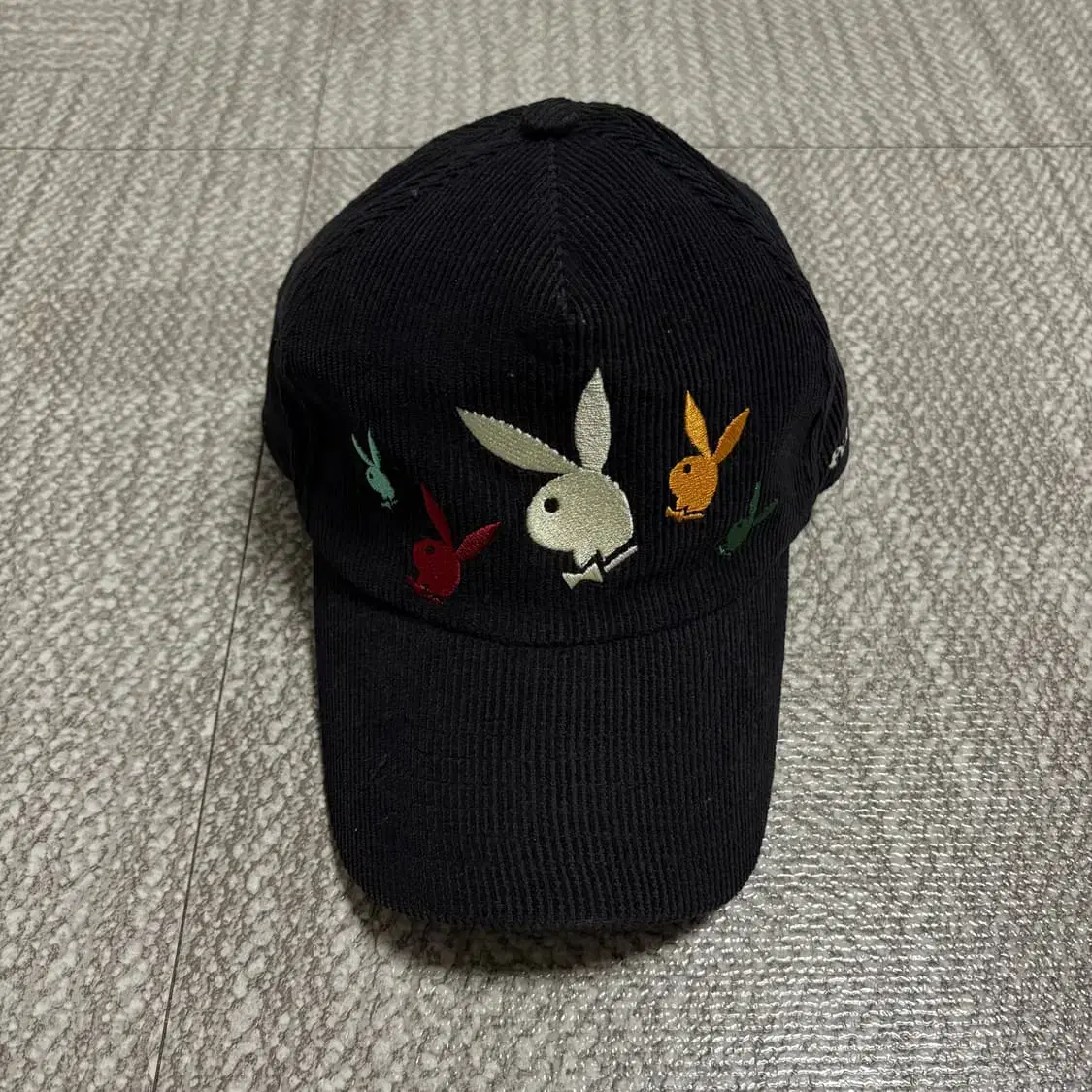 C*.様 vintage playboy キャップ コーディロイ ビンテージプレイボーイコーデュロイビンテージキャップ帽子